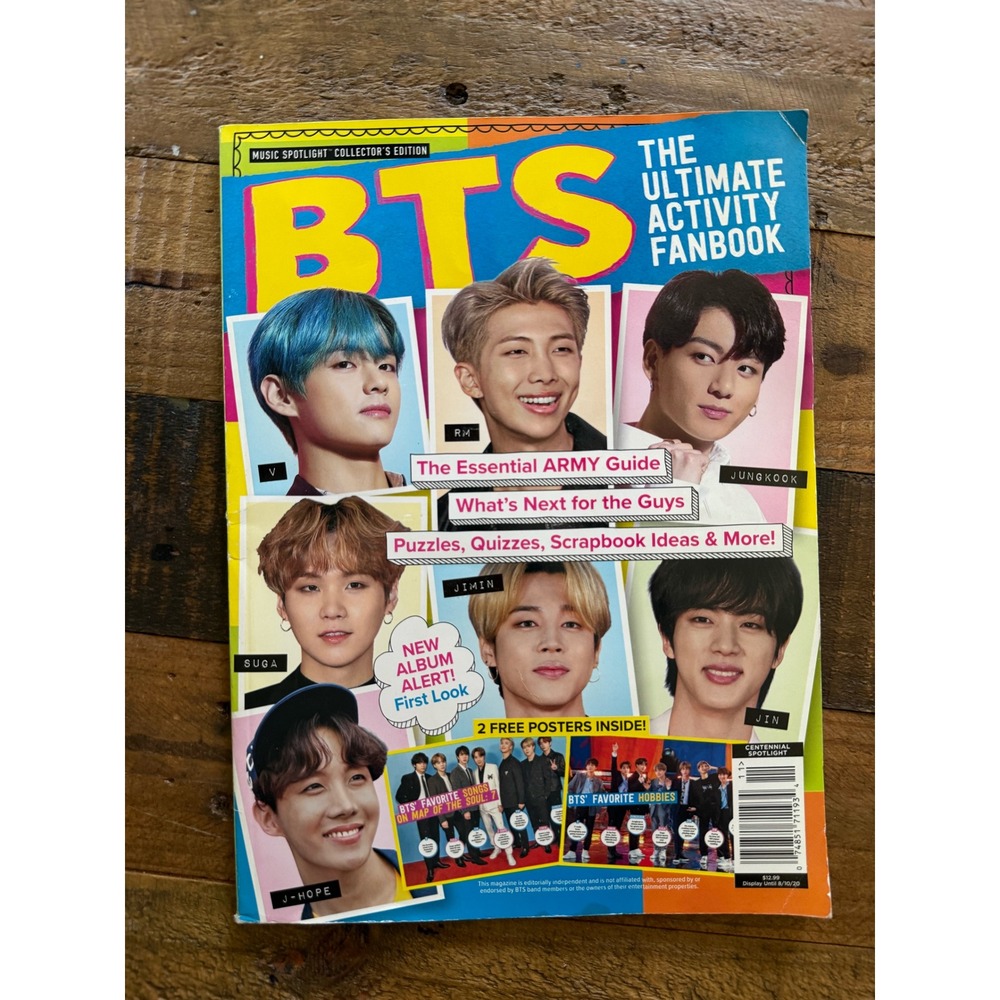 BTS Music Spotlight Collectors Edition Ultimate Activity Fanbook K-Pop Magazine
